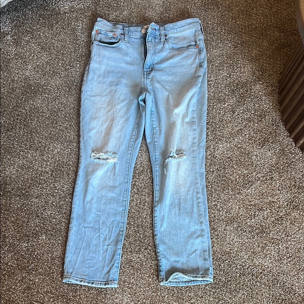 Madewell high-rise slim crop boyjean Women Jeans